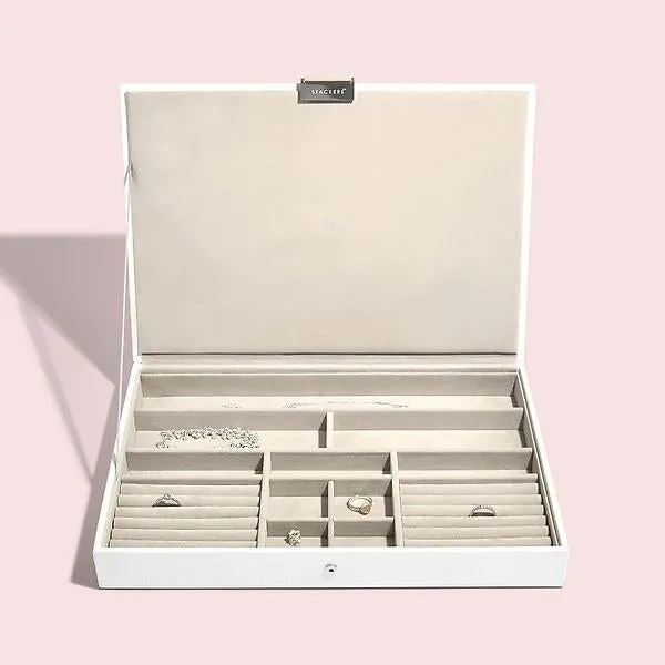 Stackers Supersize Lidded Box White