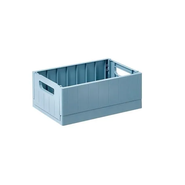 Sunware Medium Collapsible Crate Blue