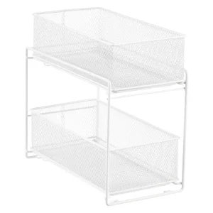 2-Drawer Mesh Organizer