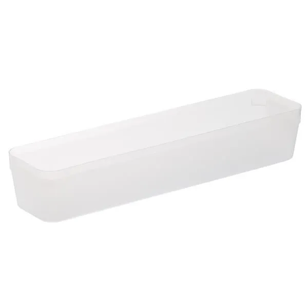 3-Tier Cart Large Organizer Tray Translucent Clear