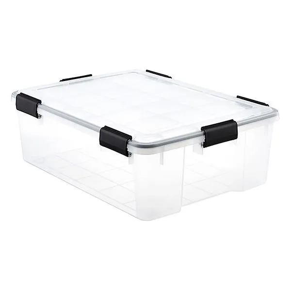 41 qt. Weathertight Tote Clear