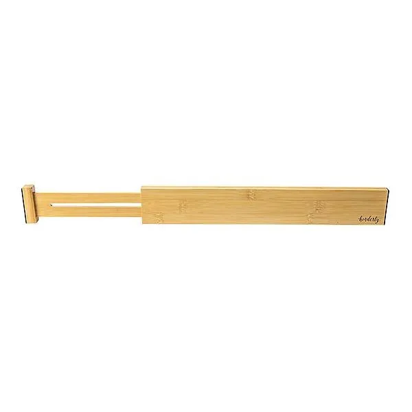 Horderly Bamboo Expandable Drawer Natural Set of 4