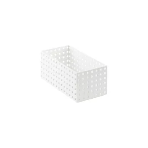 like-it Bricks 11" Medium Tall Bin White