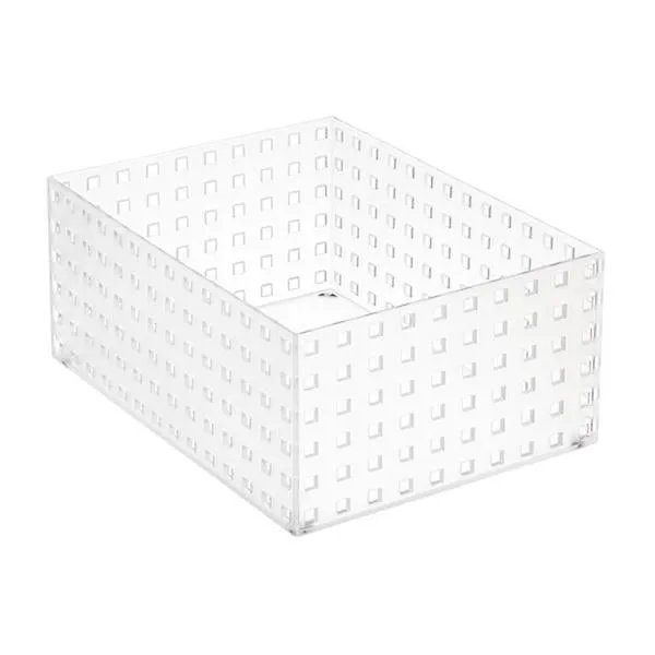 like-it Bricks 11" Wide Tall Bin Translucent