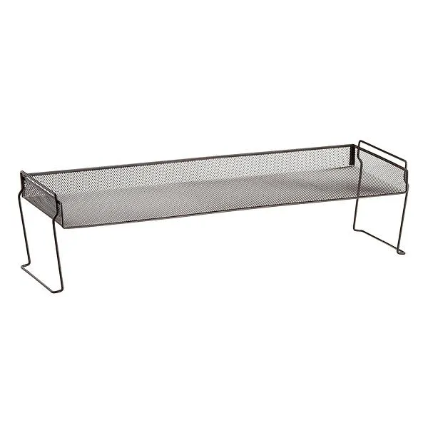 The Container Store Mesh Stacking Shoe Shelf Graphite