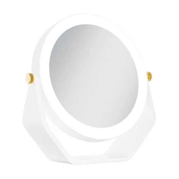 Zadro LED Reversible 1X/5X Mirror White