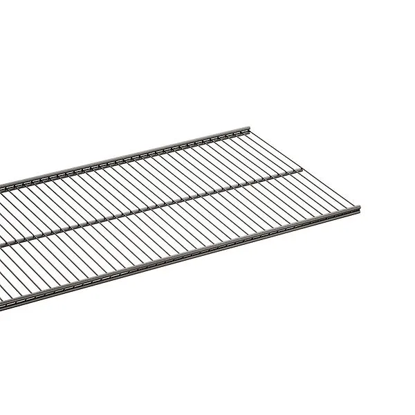 12" x 3' Elfa Ventilated Shelf Graphite