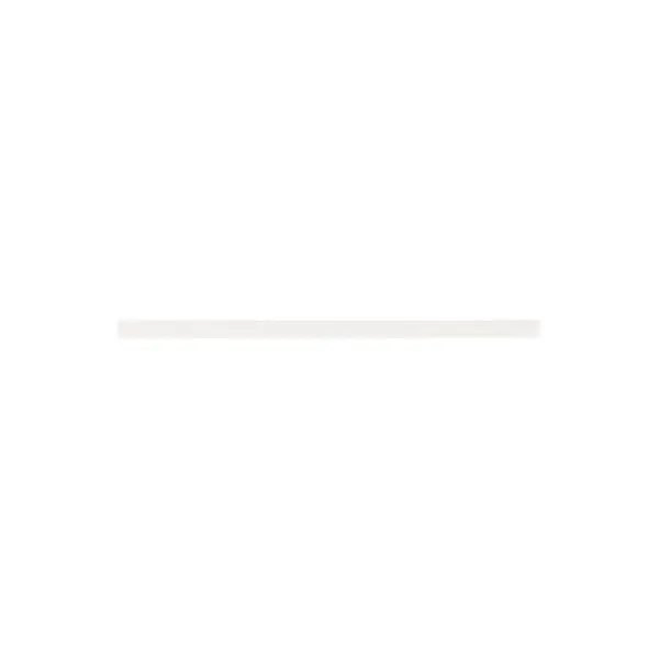 16" Elfa Left Bracket Cover White