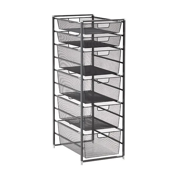 Elfa Classic Narrow Tall Drawer Solution Graphite