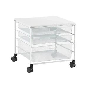Elfa Printer/Fridge Cart White