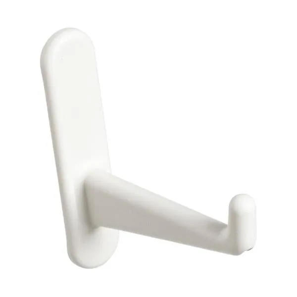 Elfa Utility Long Board Hook White Pkg/3