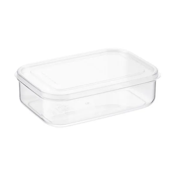 1.4 qt. Rectangular Crystal Clear Food Storage 1.3 ltr.