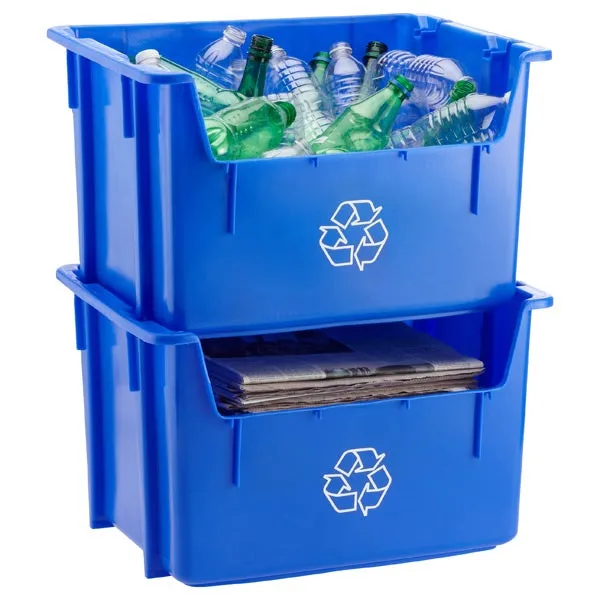 12 gal./45 ltr. Stacking Recycling Bin