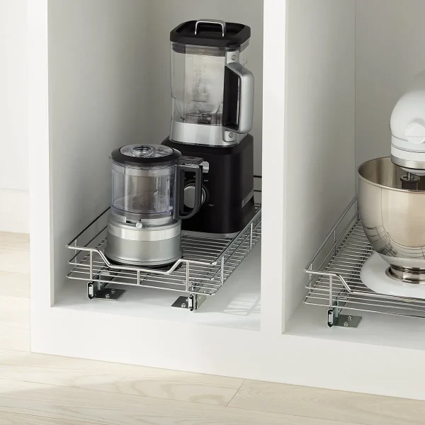 14" Commercial Roll-Out Drawer Chrome