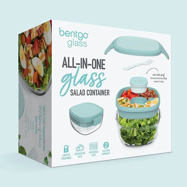 BentGo Glass All-in-One Container Coastal Seaglass