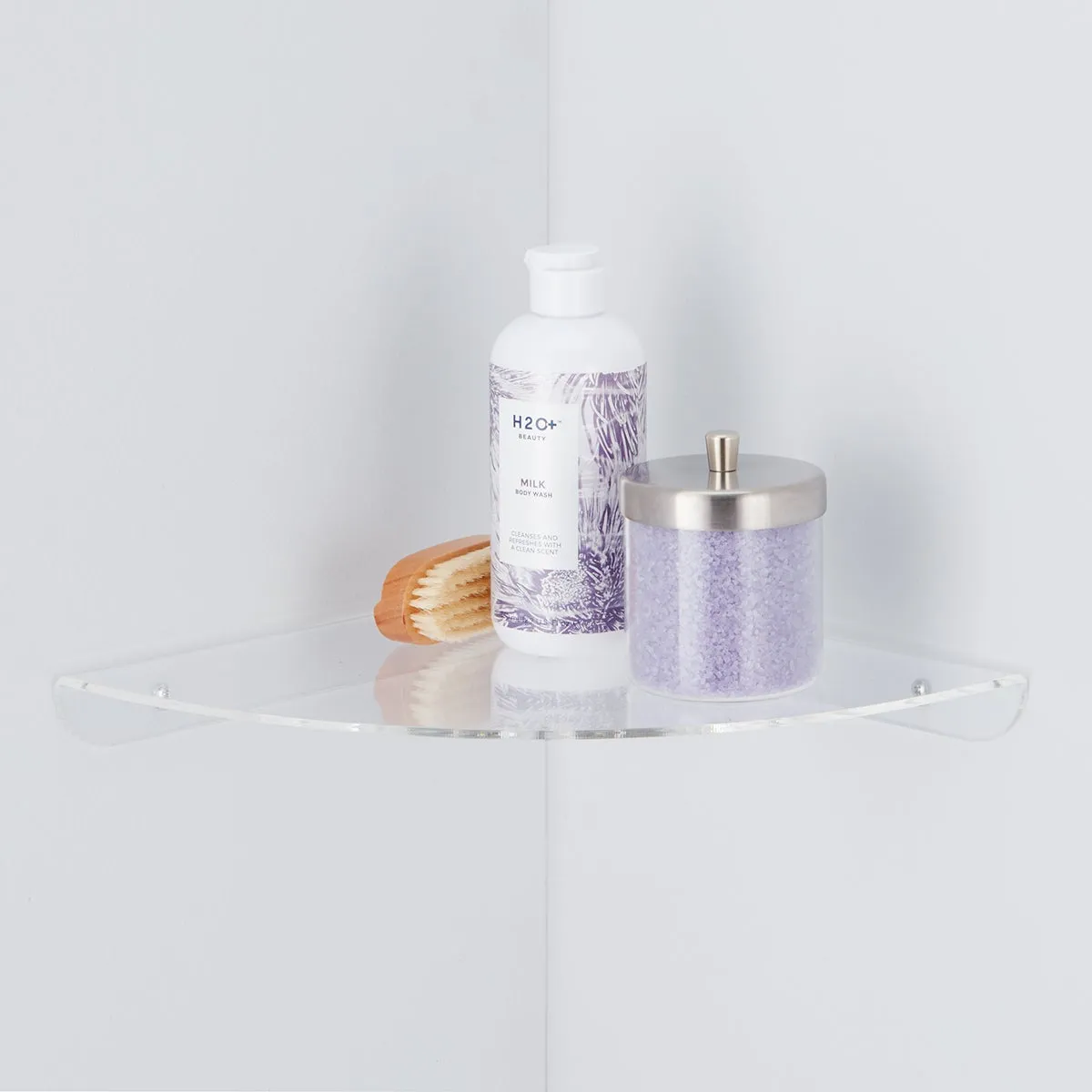Acrylic Corner Shelf