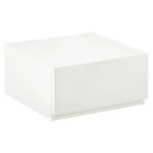 Astage Wide Opaque Modular Stackable Drawer White