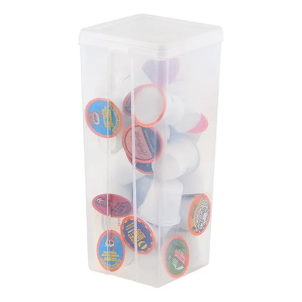 Iris 3.9 Quart Large Vertical Modular Case Clear